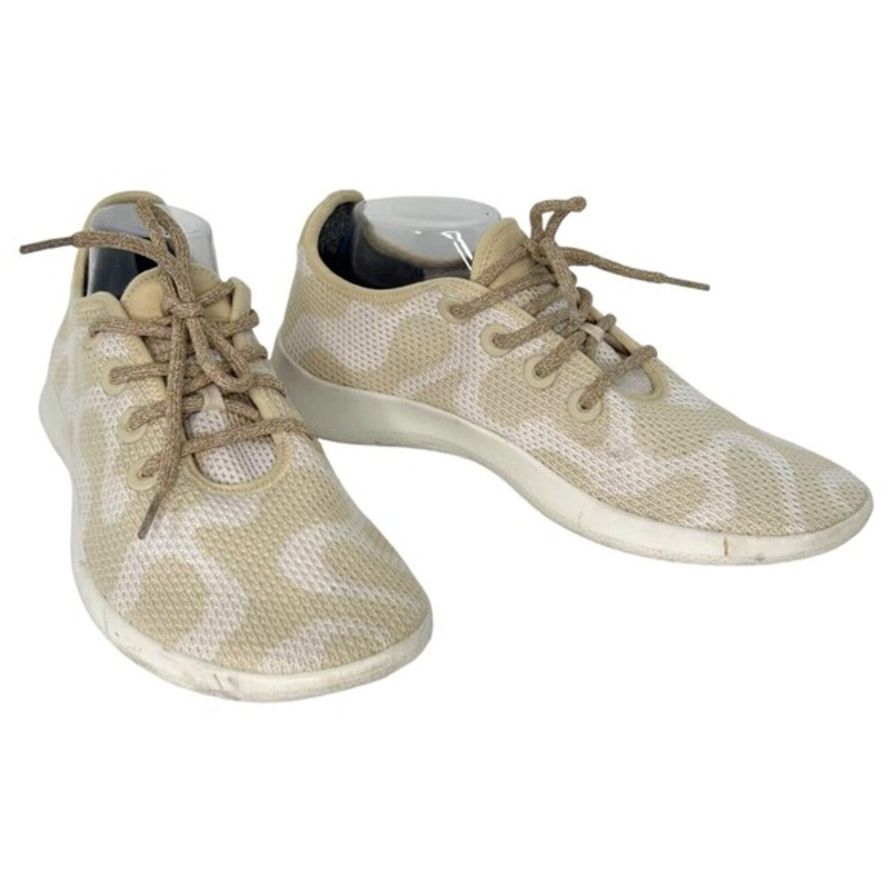 ALLBIRDS Men's Tree Runners‎ White Cream Sole Comfort Running Shoe Lace Sz 10